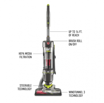 Brand New Authentic HOOVER UH72400 WindTunnel Air Steerable Bagless Pet ...